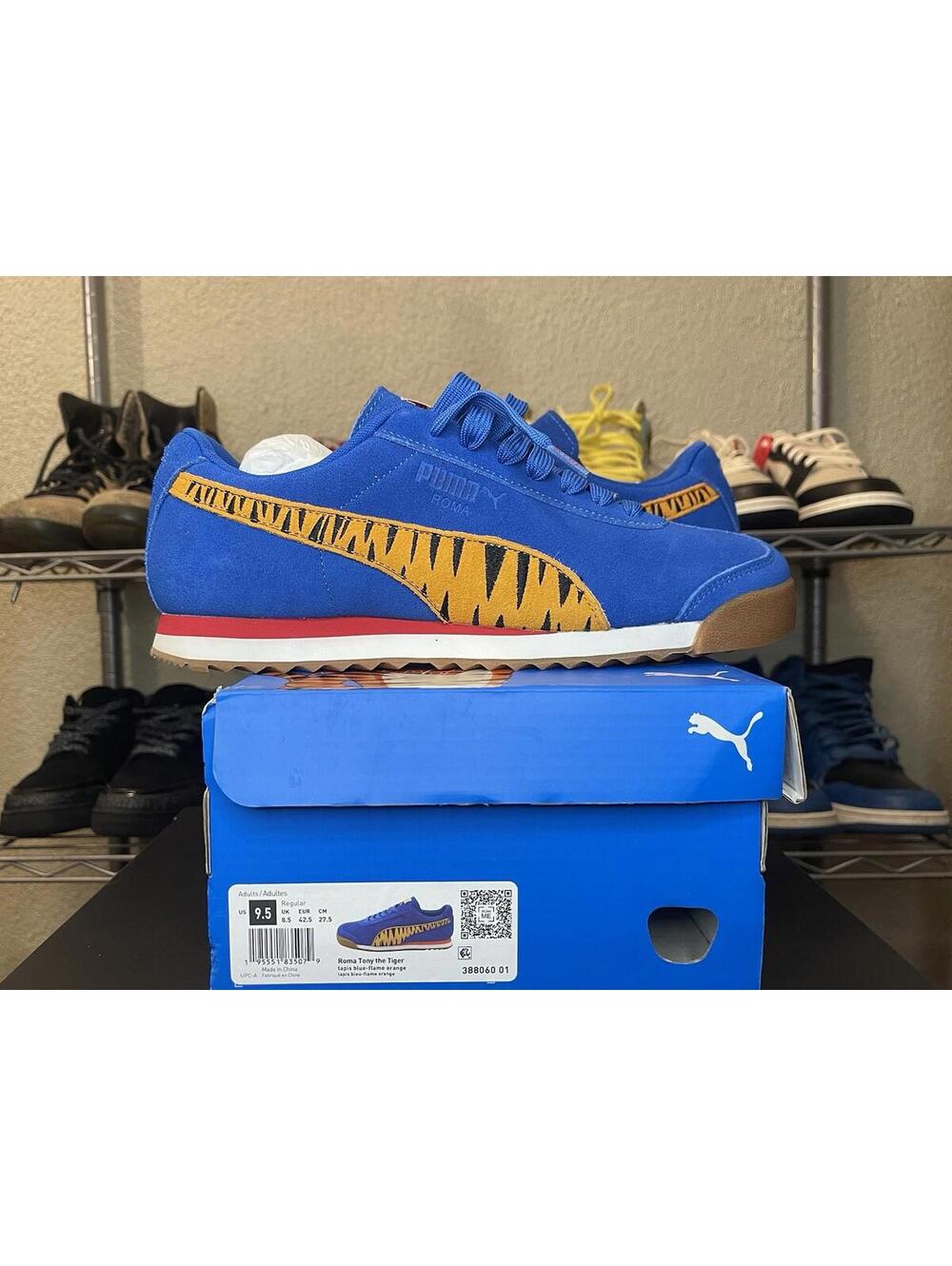 Puma Roma x Kellogg’s Frosted Flakes Tony The Tiger - 388060 01 - Men’s 9.5